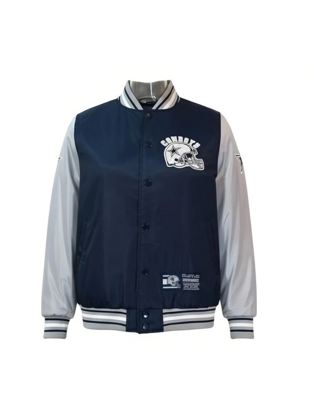 Ultra Game Dallas Cowboys Jacket Boys Medium 10-12 Varsity NFL Football NEW